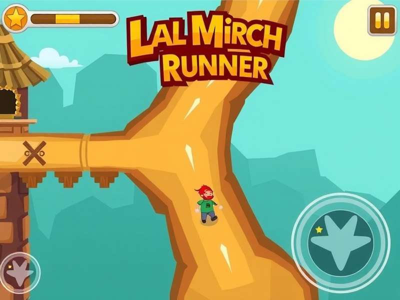 Lal Mirch Runner Game Screenshot